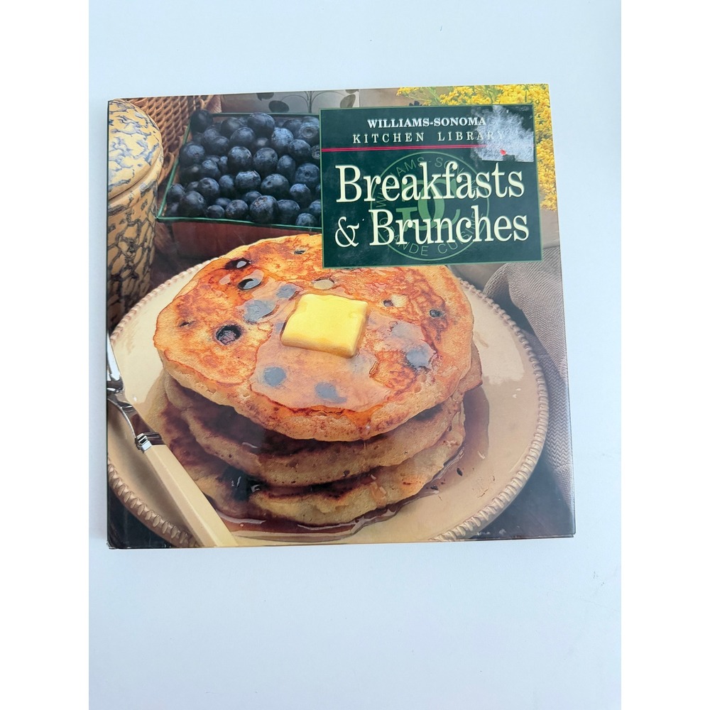 Williams-Sonoma Kitchen Library Breakfasts & Brunches Hardcover Cookbook 1991